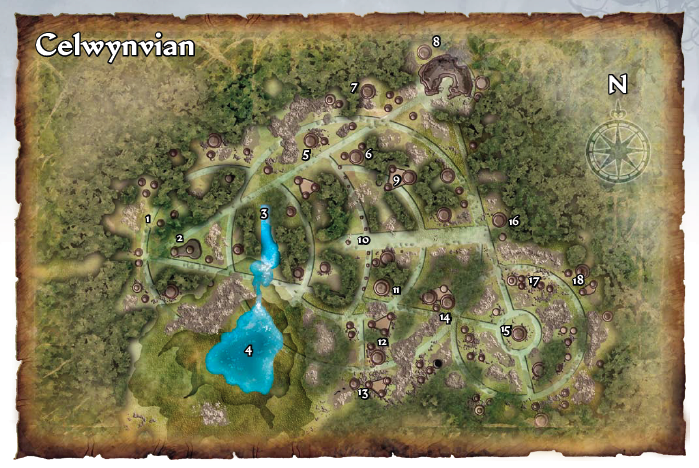Map of Celwynvian